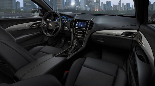 The 2013 Cadillac ATS compact luxury sedan features a driver-focused interior with thoughtfully crafted materials and the intuitively integrated CUE technology, a comprehensive in-vehicle experience that merges intuitive design with auto industry-first controls and commands for information and entertainment data. There are also seven interior color and trim combinations, complementing the dynamic exterior design elements and supporting the ATS’ fun-to-drive attitude.